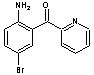 2-(2-氨基-5-溴-苯甲酰基)吡啶